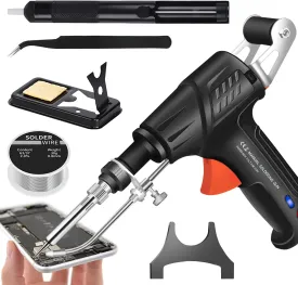 Ayyecoeeye Welder Five-Piece Set, Versatile Internally Heated Industrial Laser Welding Tools, 3 In 1 Handheld Rust Removal/Cutting/Welding with Spare Tin Wire