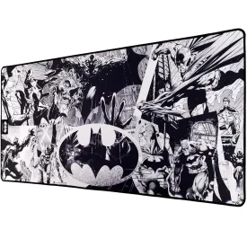DC Comics Batman XXL Mouse Pad 35 in x 15.7 in - Gift Batman Mousepad for Gaming Desk pad 90 mm x 40 mm - Official Licensed Batman