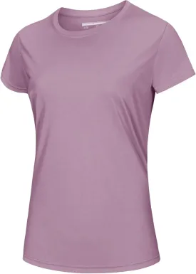 MAGCOMSEN Women's Short Sleeve T-Shirts UPF 50  Sun Protection Quick Dry Athletic Running Workout Rash Guard Tops