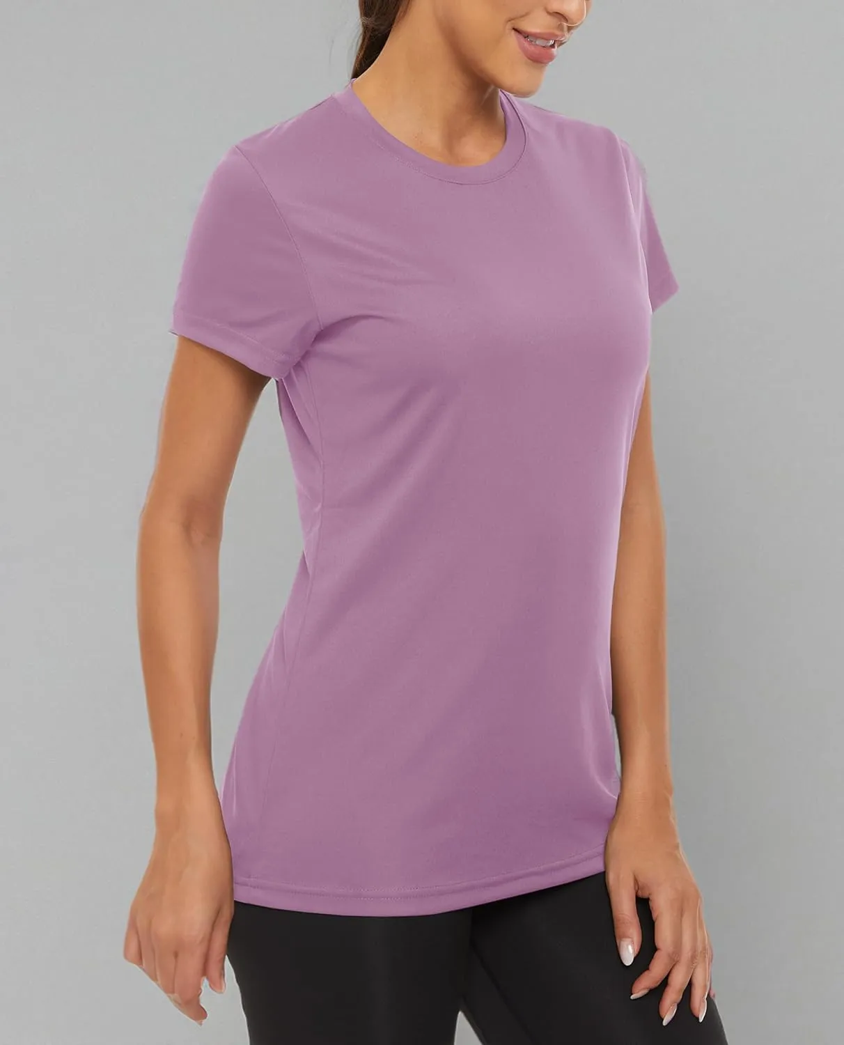 MAGCOMSEN Women's Short Sleeve T-Shirts UPF 50  Sun Protection Quick Dry Athletic Running Workout Rash Guard Tops