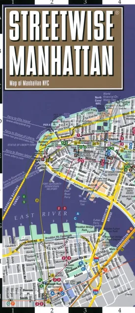Streetwise Manhattan Map - Laminated City Center Street Map of Manhattan, New York (Michelin Streetwise Maps) Mass Market Paperback  Folded Map, June 11, 2024