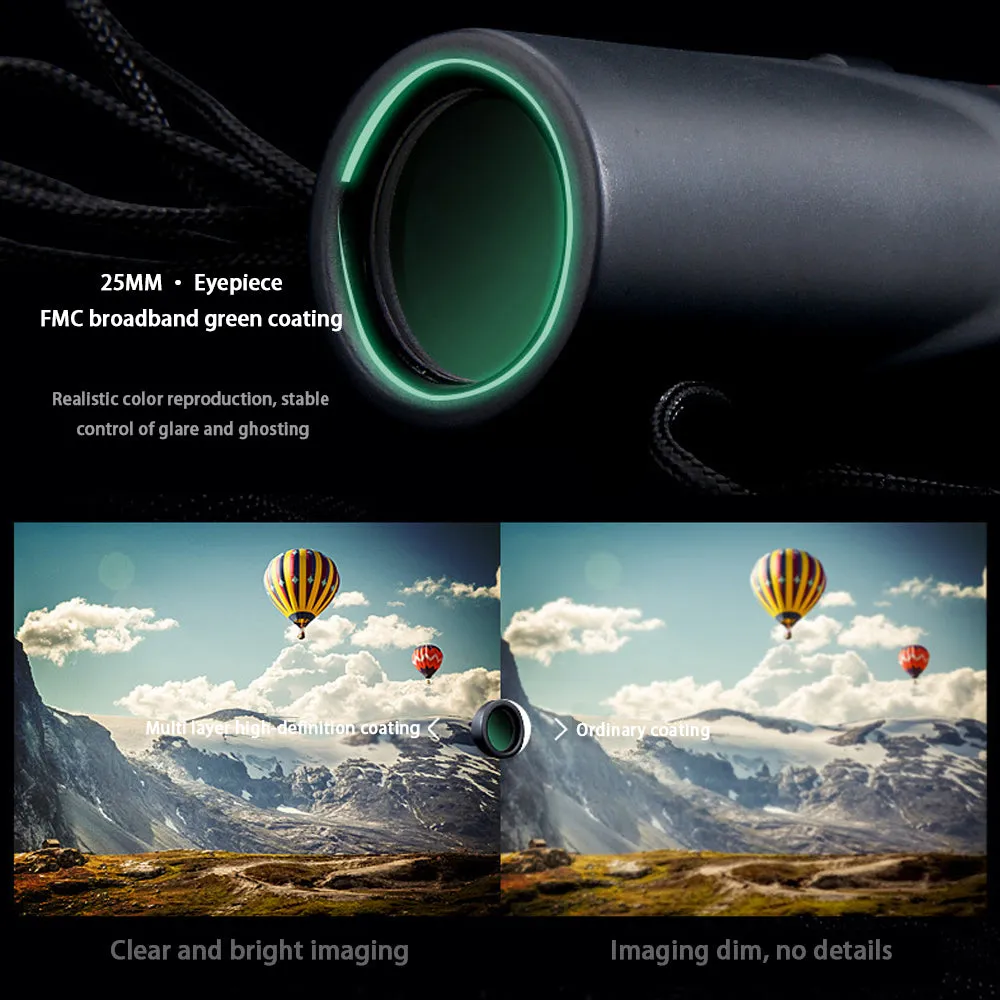 T30 10X25 High-definition Low Light Night Vision Portable Pocket Telescope