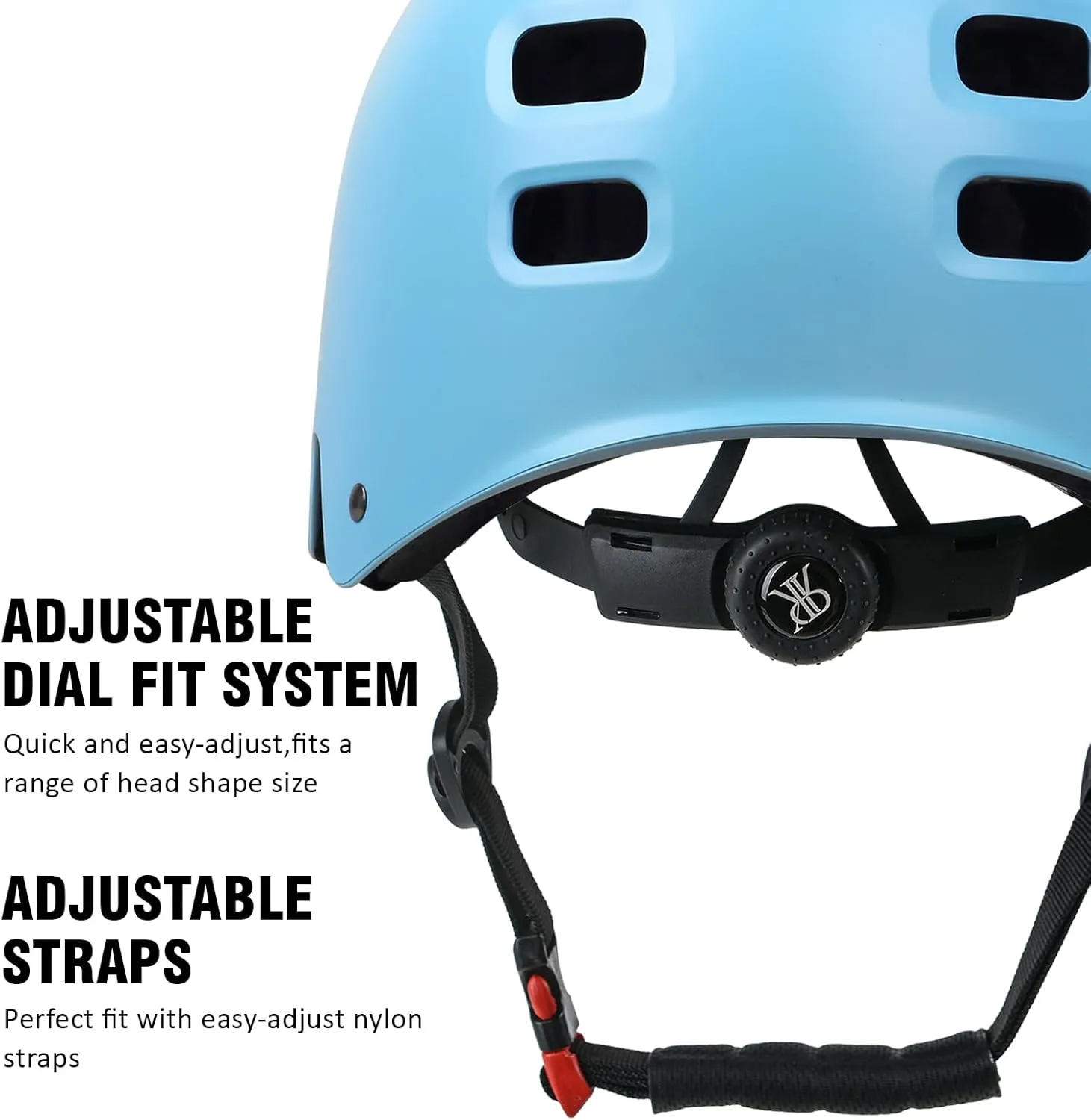 Youth Kids Bike Helmet, Skateboard Bicycle Helmet for Age 3-5-8-10-12-14 Teen Boys Girls Adjustable and Multi-Sport for Scooter Roller/Inline Skate